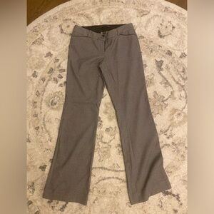 The Limited Size 4 Checked Business Casual Pants Black and White